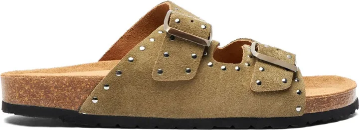 Hopi stud-embellished suede sandals
