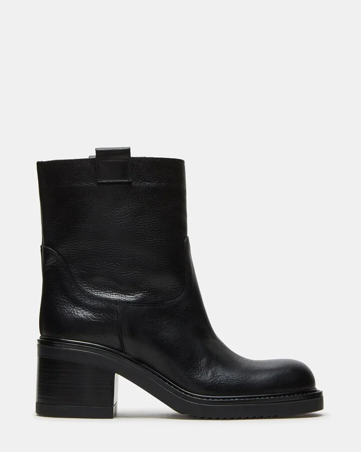Hopper Black Leather