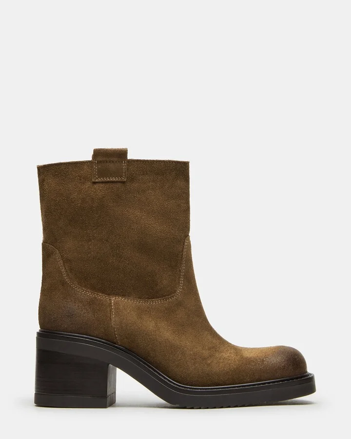 Hopper Camel Suede