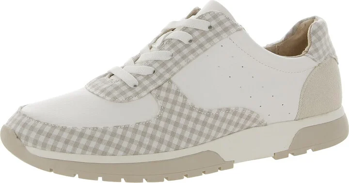 Horizon Womens Faux Leather Slip-On Athletic and Training Shoes