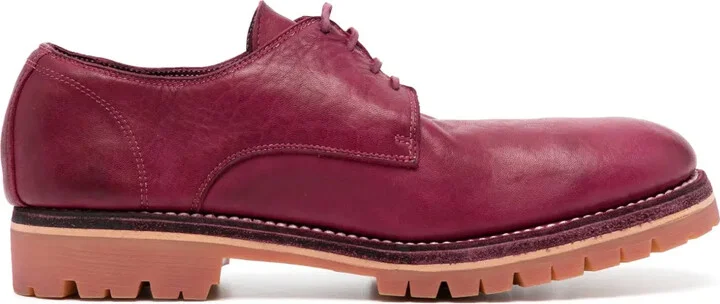 horse-leather Derby shoes