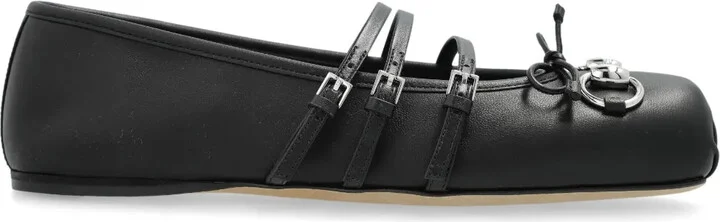 Horsebit ballerina shoes