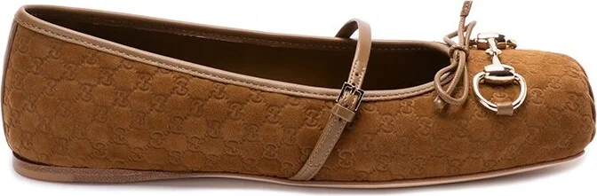 ` Horsebit` Ballet Flats