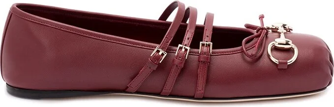 ` Horsebit` Ballet Flats