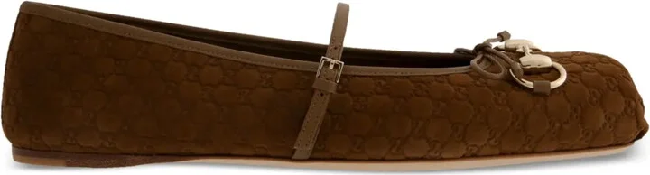 Horsebit ballet flats