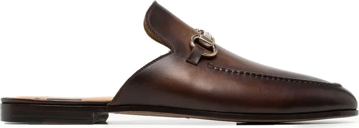 Horsebit-Buckle Slip-On Loafers