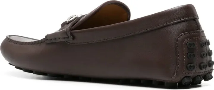 Horsebit-deatil leather loafers - Image 3