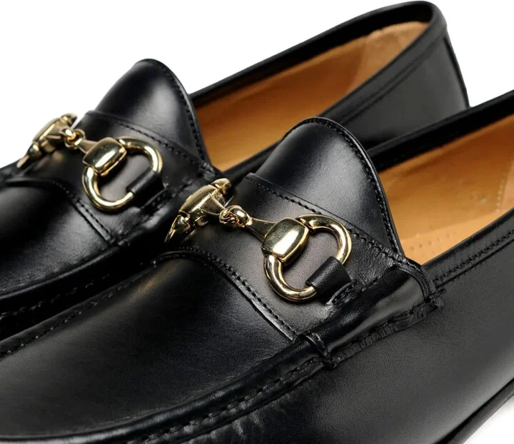 Horsebit-Detail Leather Loafers - Image 5