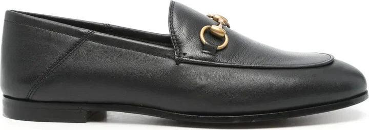 Horsebit-detail leather loafers