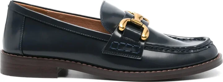 Horsebit-Detail Leather Loafers