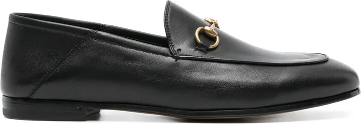 Horsebit-detail leather loafers