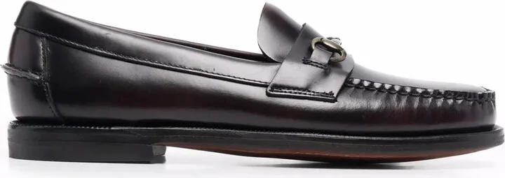 Horsebit-Detail Leather Loafers