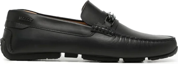 Horsebit-Detail Leather Loafers