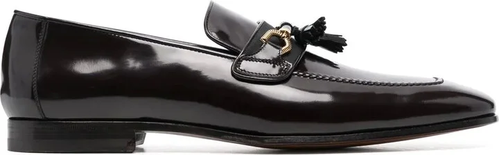 Horsebit-Detail Leather Loafers