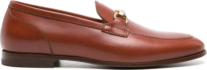 Horsebit-Detail Leather Loafers