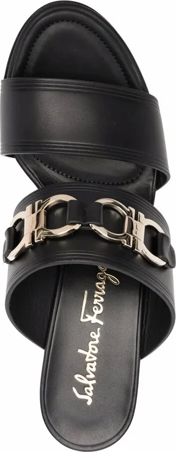Horsebit-Detail Open Toe Sandals - Image 4