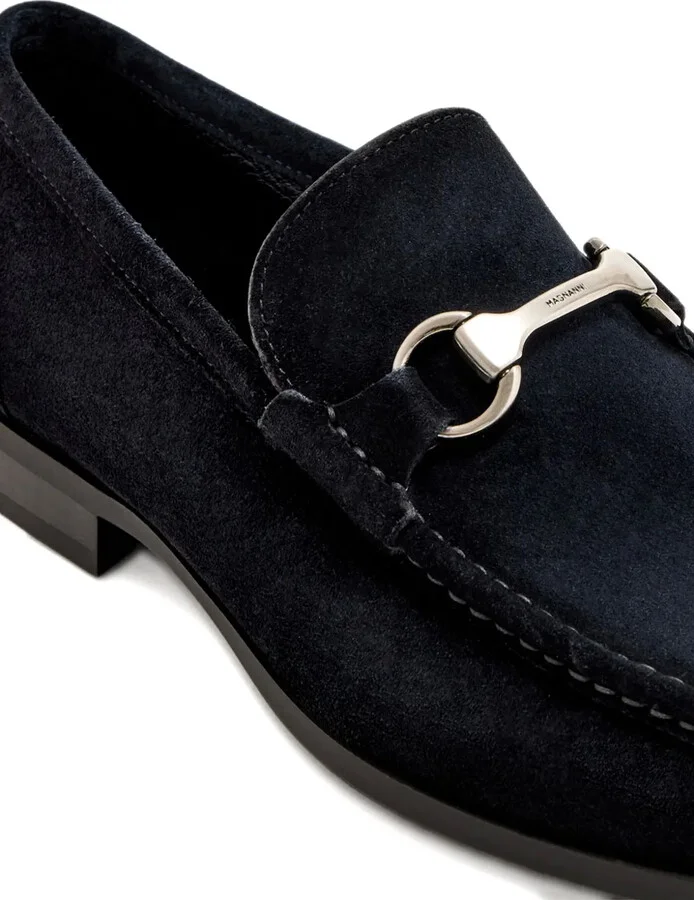 Horsebit-Detail Suede Loafers - Image 2