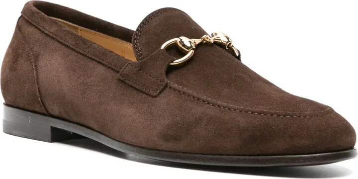Horsebit-Detail Suede Loafers - Image 2