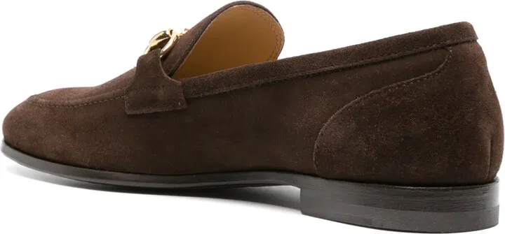 Horsebit-Detail Suede Loafers - Image 3
