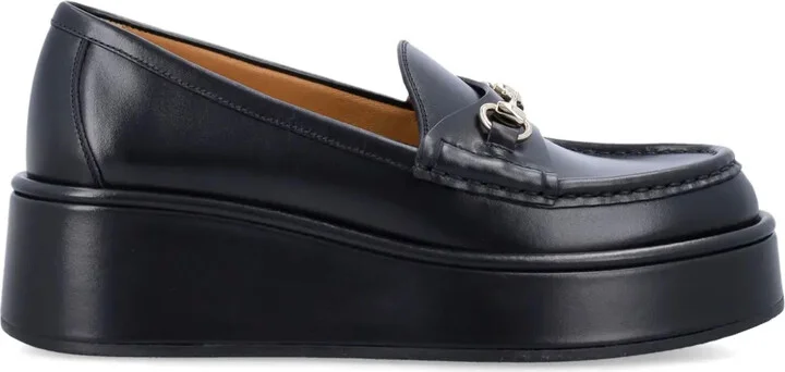 Horsebit flatform loafers