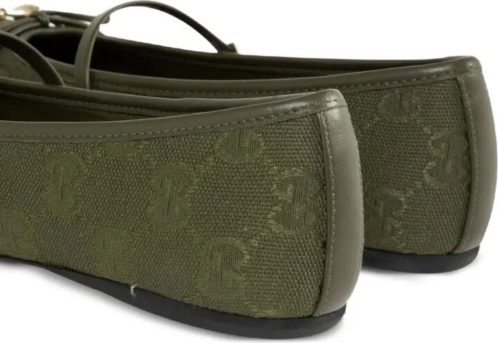 horsebit GG canvas ballet flats - Image 4