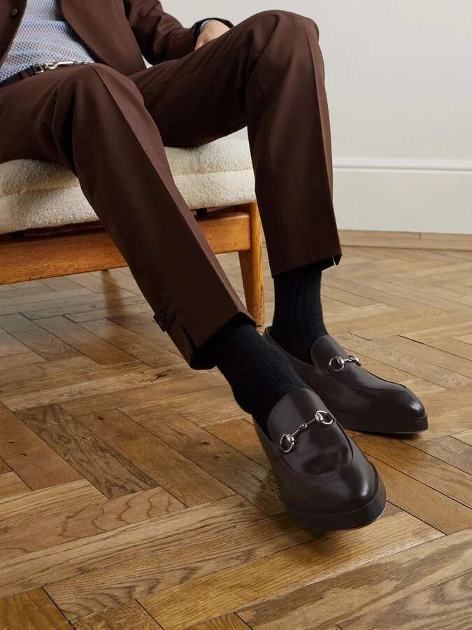 Horsebit Leather Loafers - Image 2