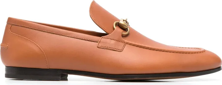 Horsebit leather loafers