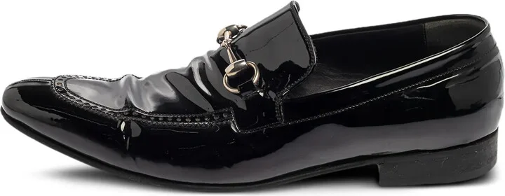 Horsebit leather loafers