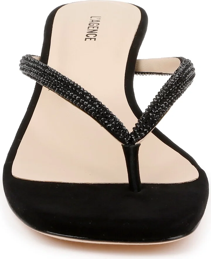Hortense Kitten Heel Sandal - Image 4