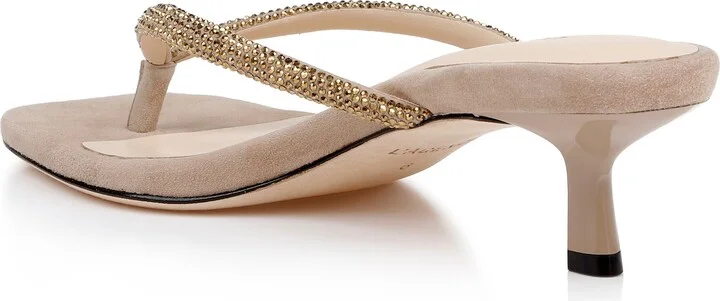 Hortense Kitten Heel Sandal - Image 8