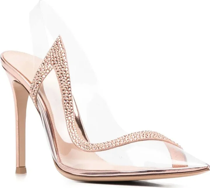 Hortensia 105mm slingback pumps - Image 2