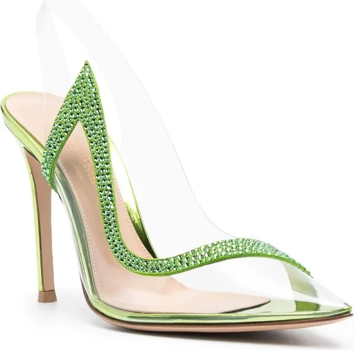 Hortensia 105mm slingback pumps - Image 2