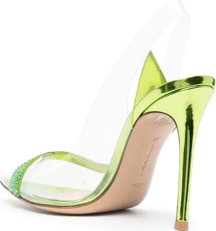 Hortensia 105mm slingback pumps - Image 3