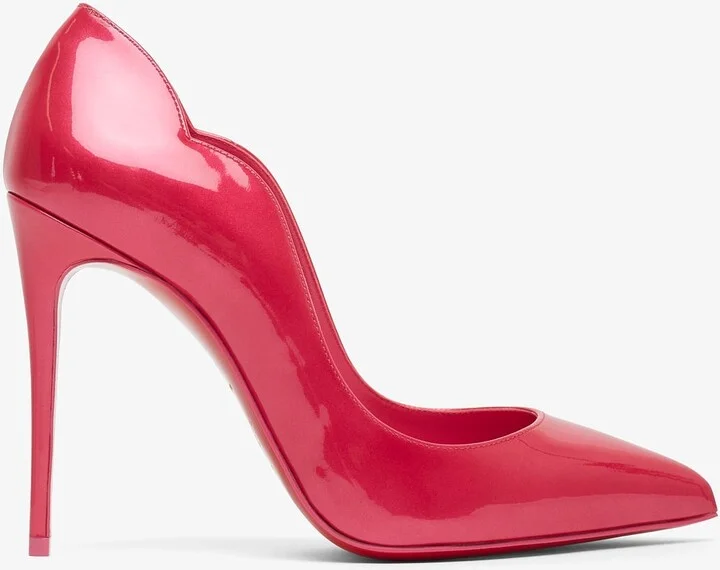 Hot Chick 100 patent pumps