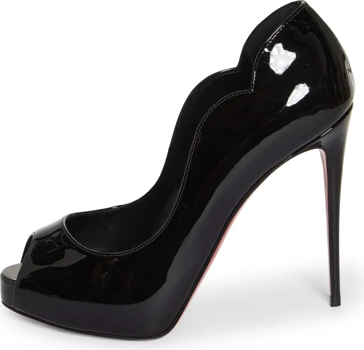 Hot Chick Alta Peep Toe Slingback Pump - Image 9