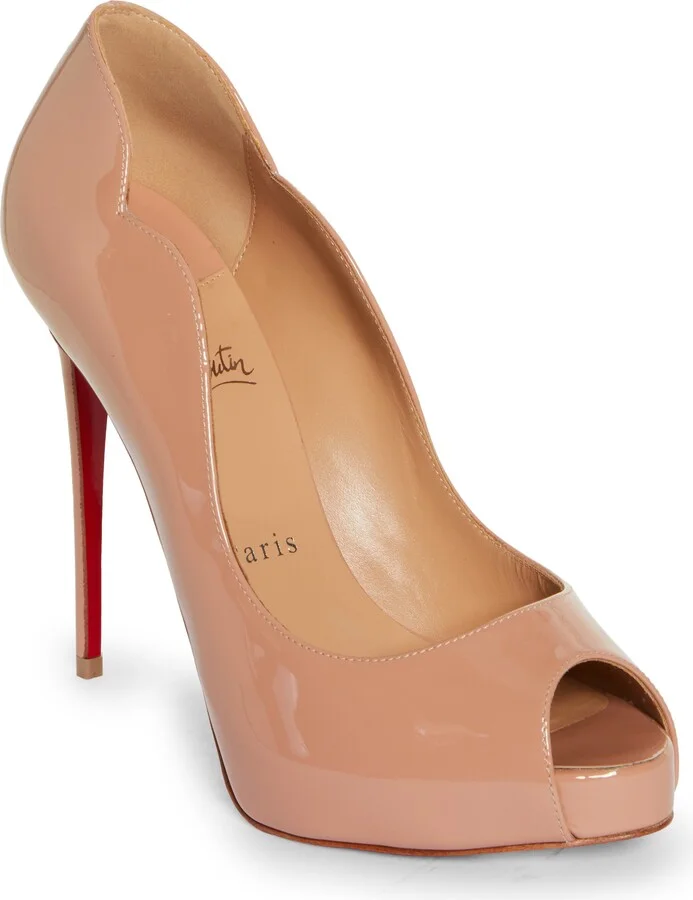 Hot Chick Alta Peep Toe Slingback Pump