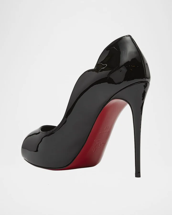Hot Chick Patent Red Sole Pumps - Image 5