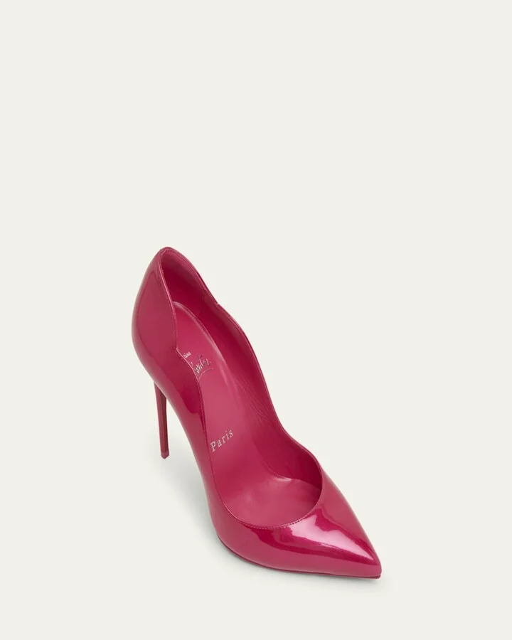 Hot Chick Patent Red Sole Pumps - Image 3