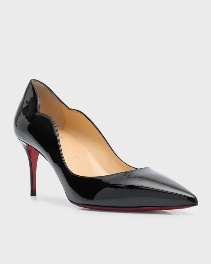 Hot Chick Patent Red Sole Pumps - Image 4