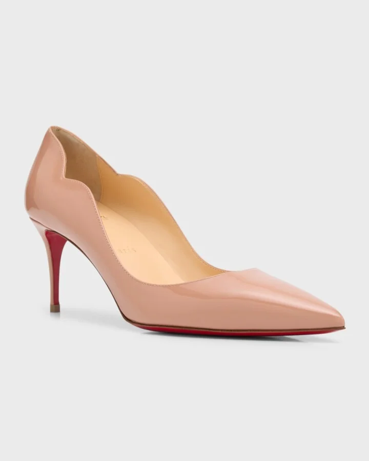 Hot Chick Patent Red Sole Pumps - Image 11