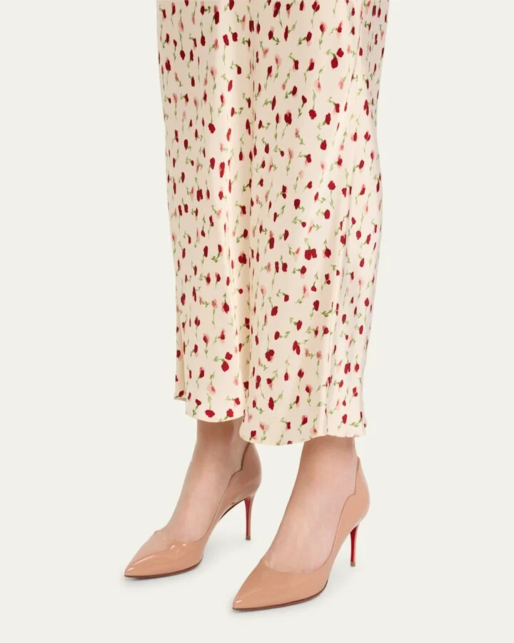 Hot Chick Patent Red Sole Pumps - Image 6