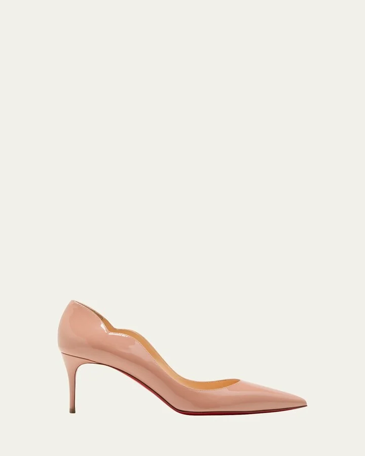 Hot Chick Patent Red Sole Pumps