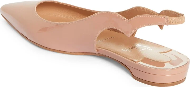 Hot Chickita Pointed Toe Slingback Flat - Image 8