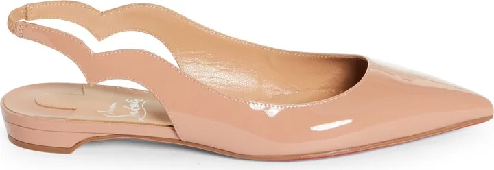 Hot Chickita Pointed Toe Slingback Flat - Image 9