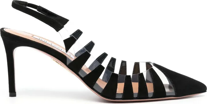 Hot Rumor Sling 75mm pumps