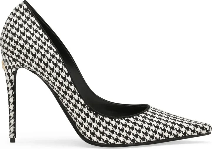 Houndstooth Pumps