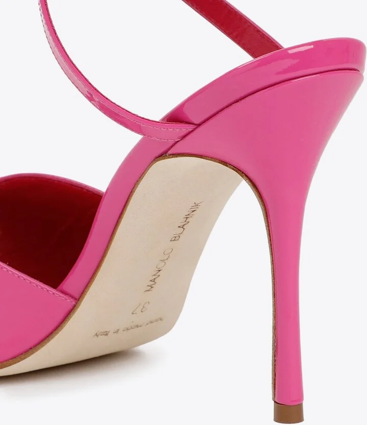 Hourani 105 Patent Leather Sandals - Image 3