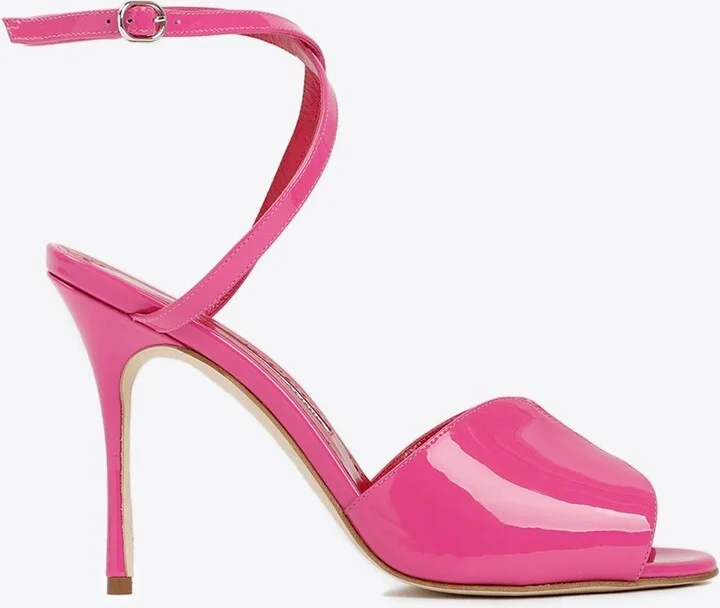 Hourani 105 Patent Leather Sandals
