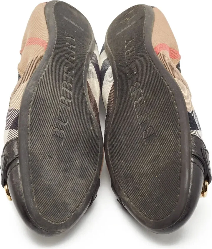 House-check ballet flats - Image 5