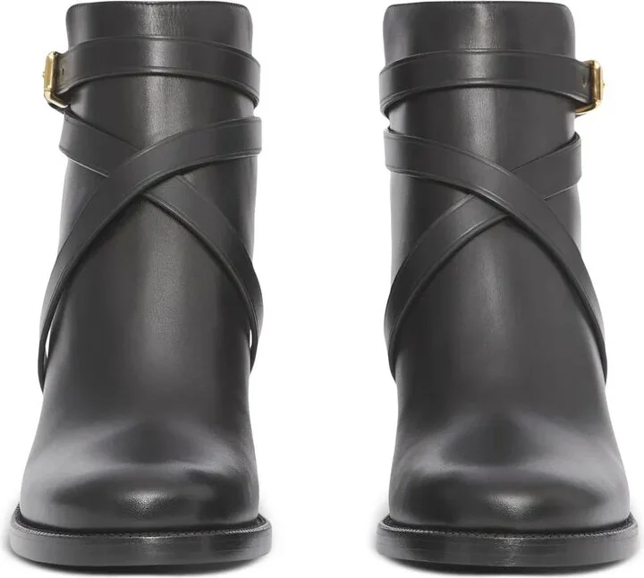 House Check mid-heel boots - Image 4